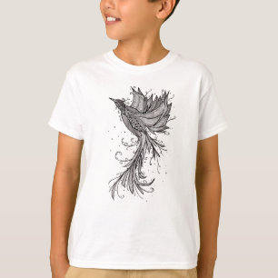 O zen Phoenix caçoa o t-shirt