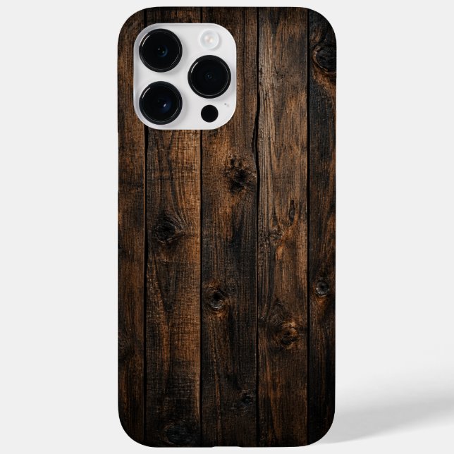 Oak Wood Grain Phone Case (Verso)