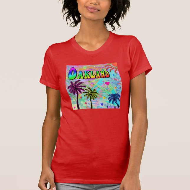 Oakland Vivid Romance T-Shirt (Frente)