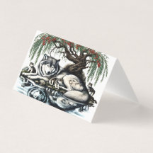 Oásis da Família Serene Wolf em Natureza Idílica