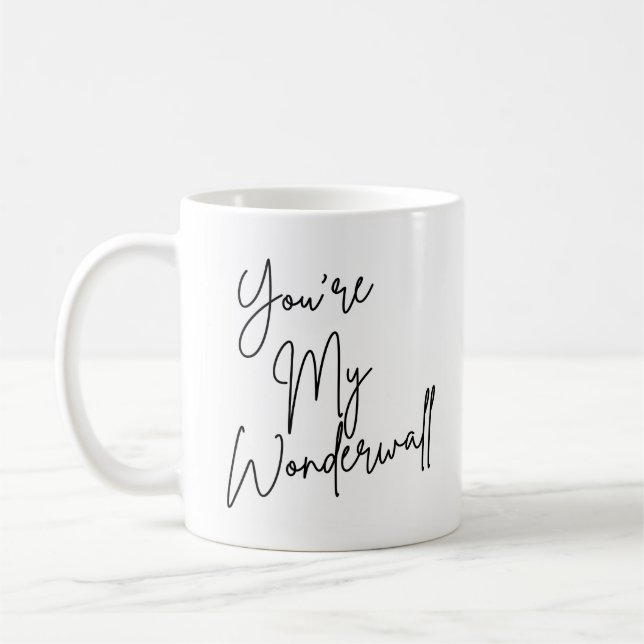 Oasis Você é minha caneca Wonderwall 11oz (Esquerda)