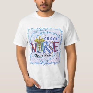Ob Gyn Nurse Motto ama camiseta personalizada enfe