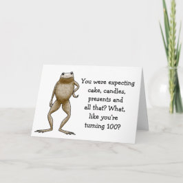 Obadiah Toad Birthday Card Modelo