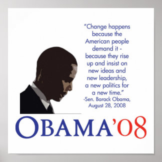 Obama 08 Poster