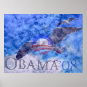 OBAMA '08,Tocando para outro nível_ Poster