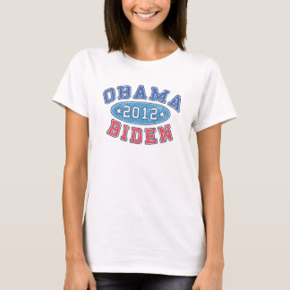 Obama & Biden 2012 t-shirt escolares da eleição