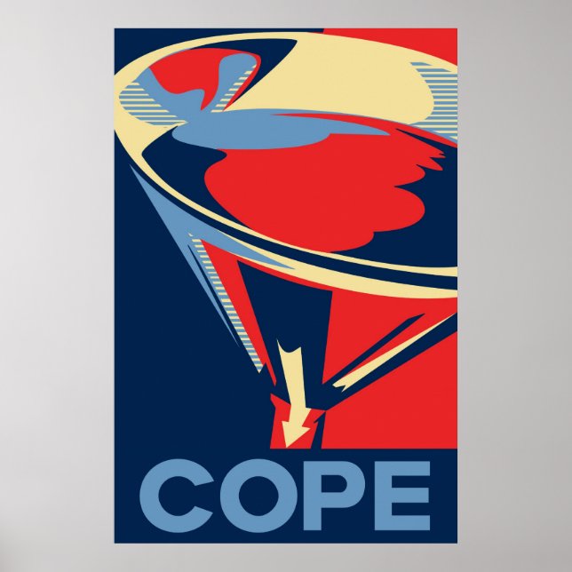 Obama Cope Grande poster (Frente)