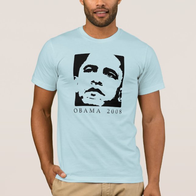 Obama enfrenta o t-shirt (Frente)