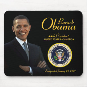 Obama Inauguração Souvenir Mousepad