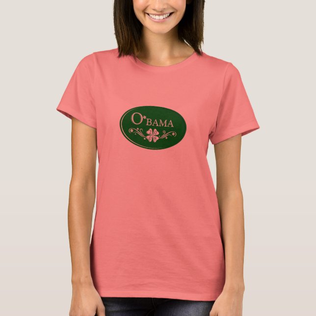 O'bama Ladies T-Shirt (Frente)