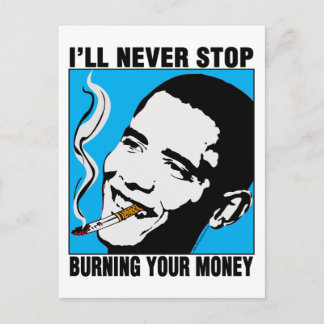 Obama: Nunca vou parar o cartão postal