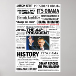 Obama: O Poster da Manchete do 44