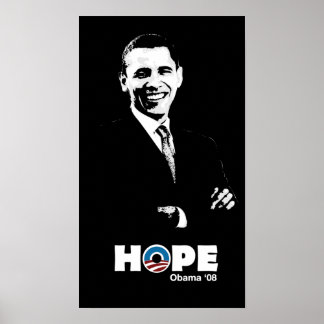 Obama: Poster de esperança por Budi