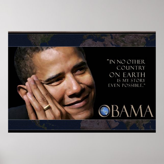 Obama Quote Poster (Frente)