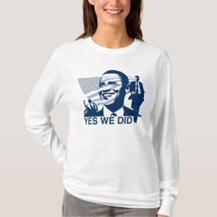 Obama sim nós fizemos o t-shirt