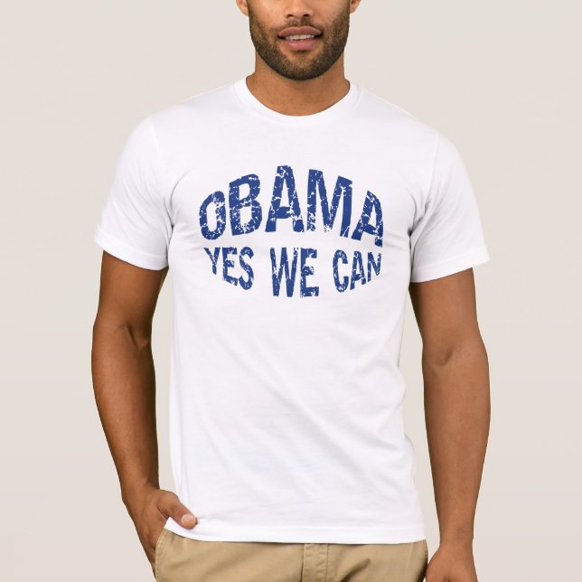 Obama sim nós podemos t-shirt (Frente)