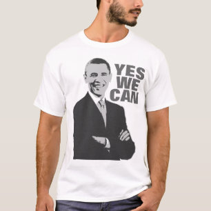 Obama sim nós podemos t-shirt de