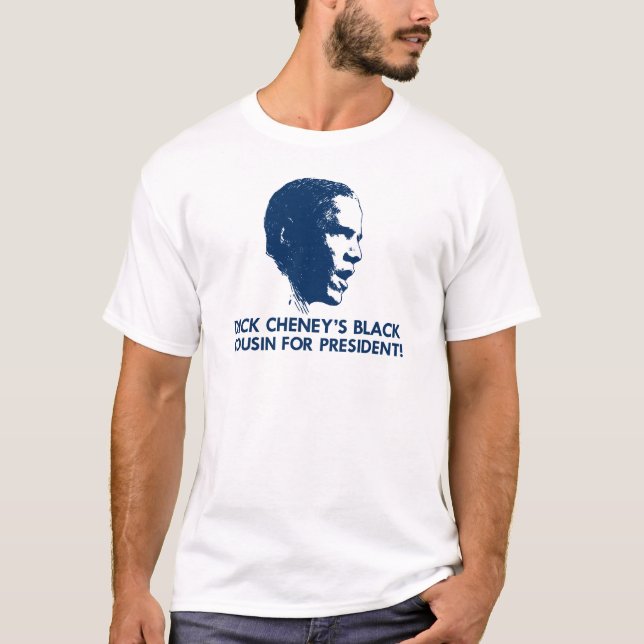 Obama - t-shirt de Cheney (Frente)