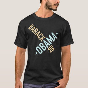 Obama torcido para o presidente T-shirt
