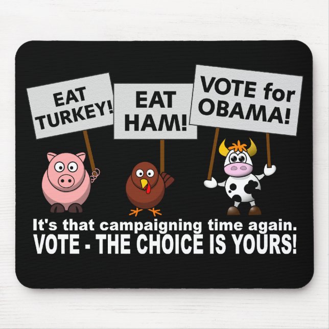 Obama Vote mousepad (Frente)