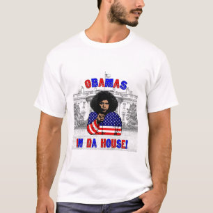 Obamas no t-shirt da casa da Dinamarca