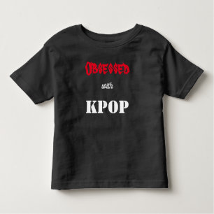 Obcecado com o KPOP Toddler T-Shirt