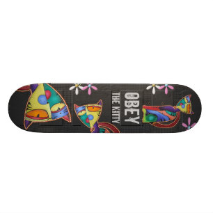 Obedeça o skate do gatinho