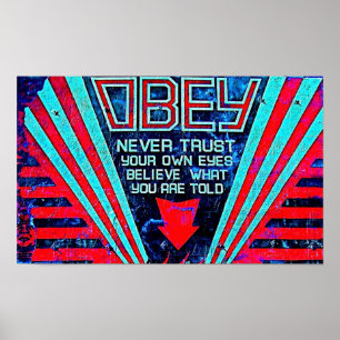 Obedeça! Poster