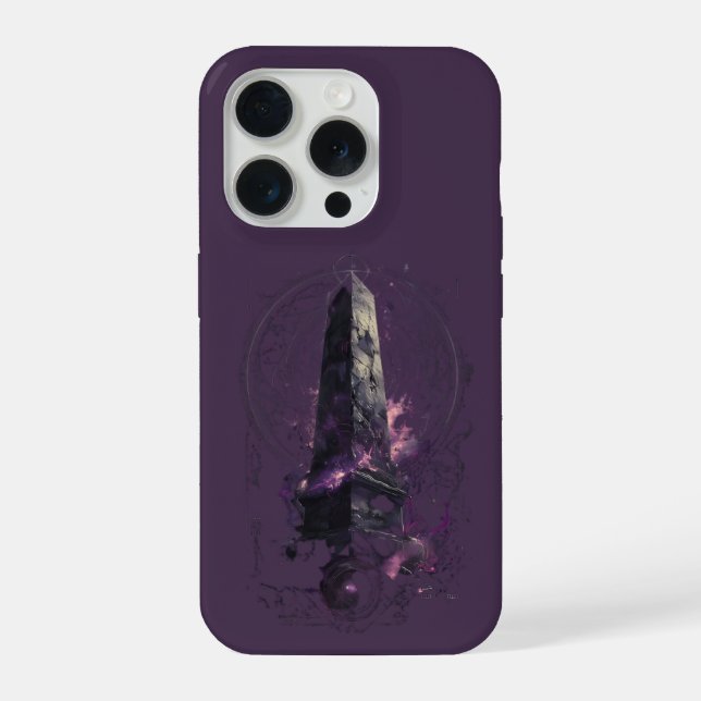 Obelisco Cósmico Roxo Arte Oculta e Sombria (Verso)