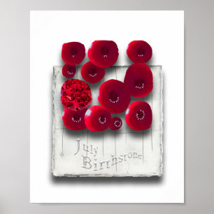 objet_4_changes on ruby matte poster