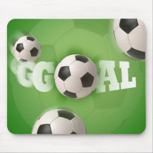 Objetivo do futebol da bola de futebol - Mousepad