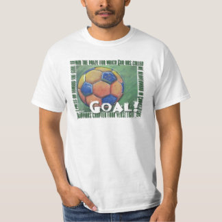 Objetivo! T-shirt do futebol