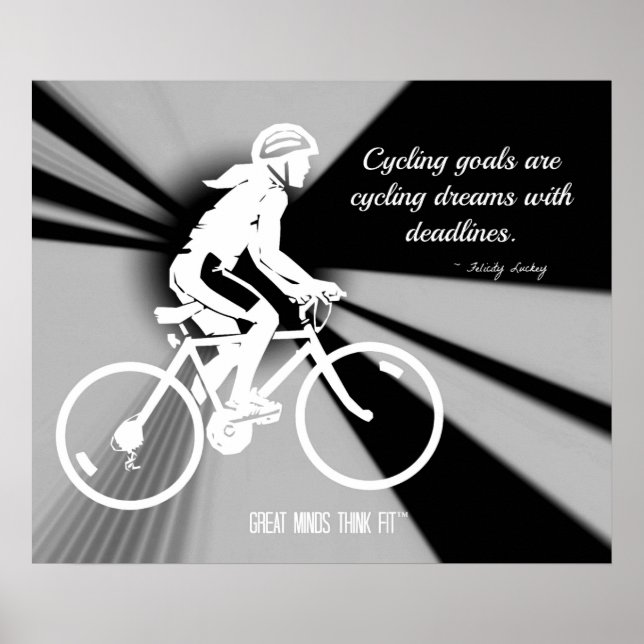 Objetivos de Ciclo e Sonhos Poster Motivacional (Frente)