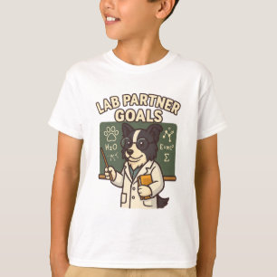 Objetivos do parceiro de laboratório - T-Shirt do