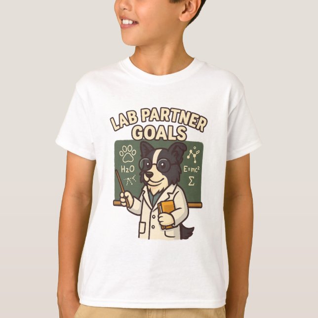 Objetivos do parceiro de laboratório - T-Shirt do  (Frente)