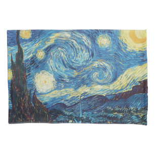 Obra-Prima Vintage Azul Noite Estrelada de Van Gog