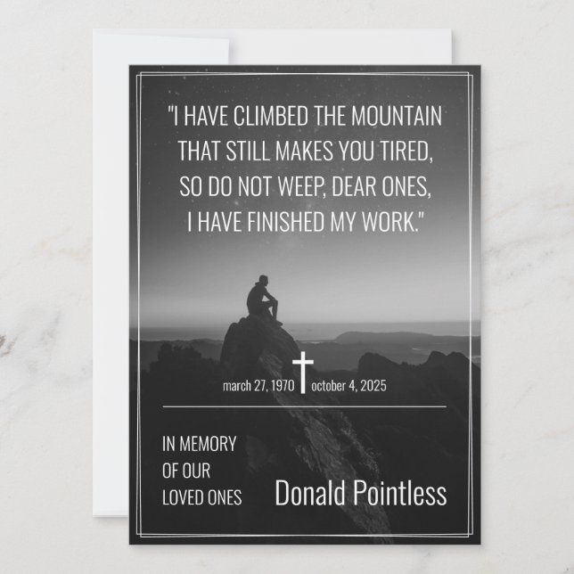 Obras da vida (Frente)