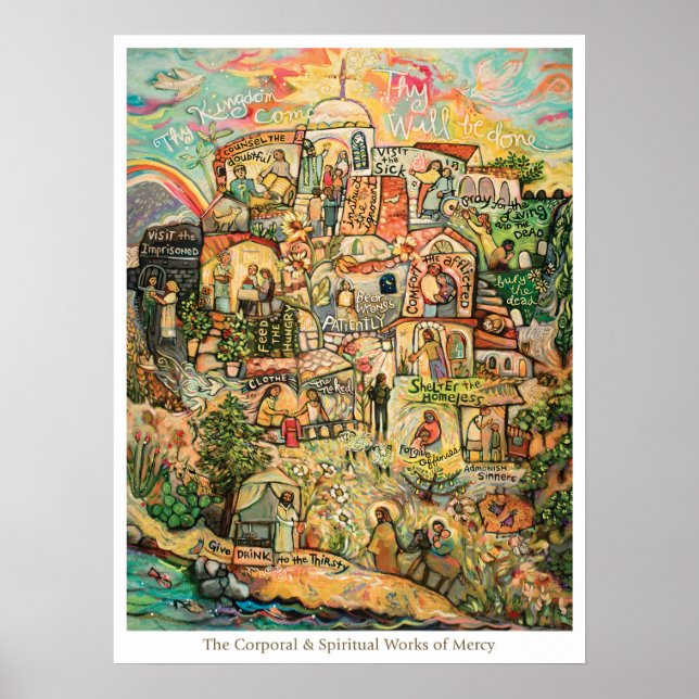 Obras do Poster de sala de aula de Compaixão (Frente)