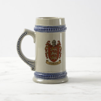 O'Brien Family Crest Stein Mug