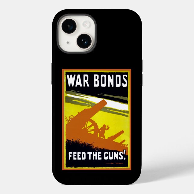 Obrigações De Guerra ~ Alimente A capas de iphone  (Verso)