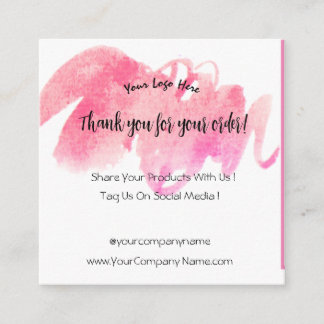 Obrigado A Comprar Cartão De Enclosure