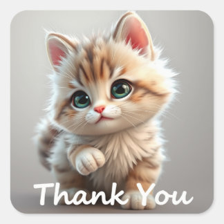 Obrigado Adesivos de Gato