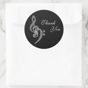 Obrigado - Adesivos Musical Round