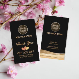 Obrigado Armazene A Placa De Desconto Com O Logoti