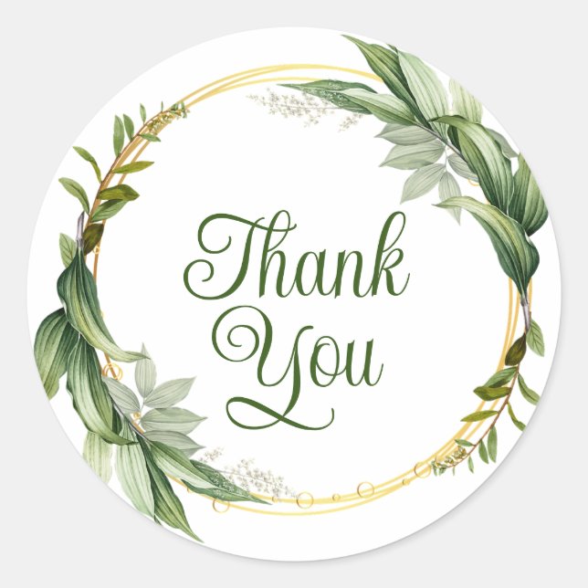 Obrigado azul lindo, seus adesivos (Frente)