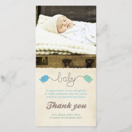 Obrigado bonito dos pássaros você nota o modelo da