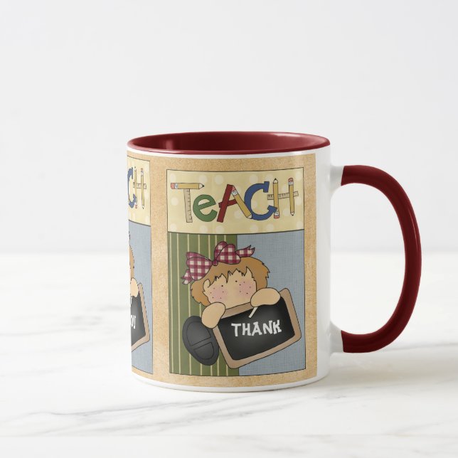 Obrigado caneca do professor (Direita)