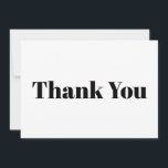 Obrigado, carta branca negra, elegante<br><div class="desc">Obrigado,  carta branca negra,  elegante e elegante. Elegante,  design moderna.</div>