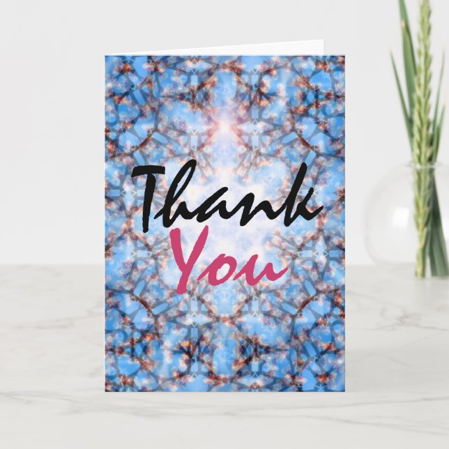 Obrigado Cartão Azul (Frente)