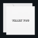 Obrigado, cartão branco preto<br><div class="desc">Obrigado,  cartão branco preto</div>